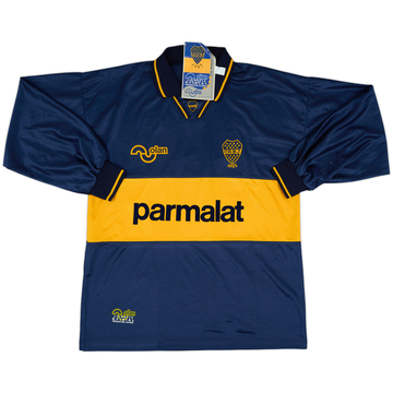 1994-95 Boca Juniors Home L/S Shirt #10 (Maradona) (XL)