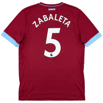 2018-19 West Ham Home Shirt Zabaleta #5 (L)