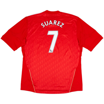 2010-12 Liverpool Home Shirt Suarez #7 (XXL)