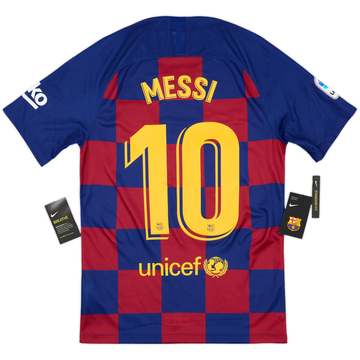 2019-20 Barcelona Home Shirt Messi #10 (S)