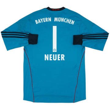 Camiseta de portero del Bayern Munich 2013-14 Neuer #1 - 10/10 - (L)