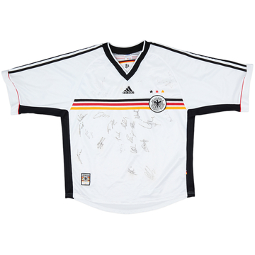 1998-00 Germany Squad Signed Home Shirt - 7/10 - (XL)