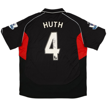 2009-10 Stoke City Match Issue Away Shirt Huth #4