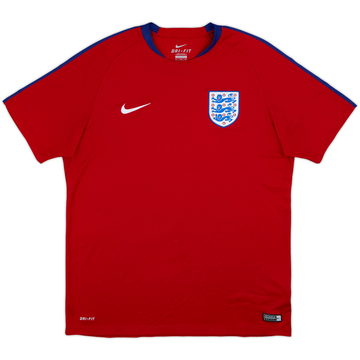 2016-17 England Nike Training Shirt - 8/10 - (XL)