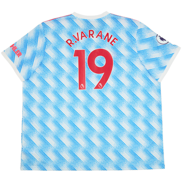 2021-22 Manchester United Away Shirt R.Varane #19 - 10/10 - (4XL)