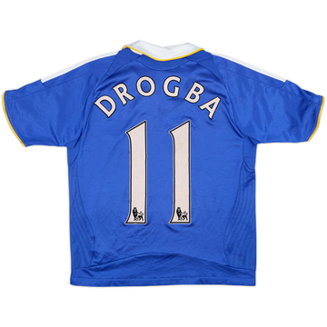 2008-09 Chelsea Home Shirt Drogba #11 - 6/10 - (M.Boys)