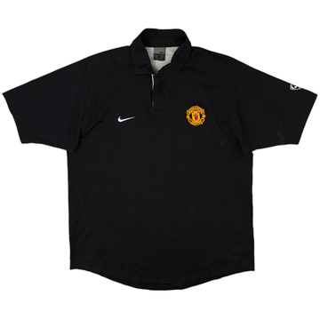 2003-04 Manchester United Nike Polo Shirt - 8/10 - (L)