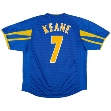 2001-03 Leeds United Away Shirt Keane #7 - 7/10 - (XL)
