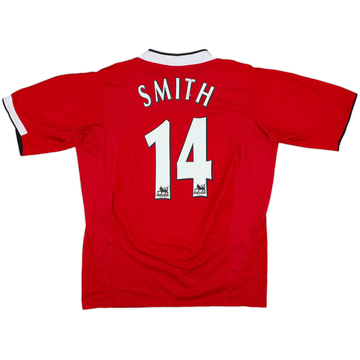 2004-06 Manchester United Home Shirt Smith #14 - 6/10 - (L)