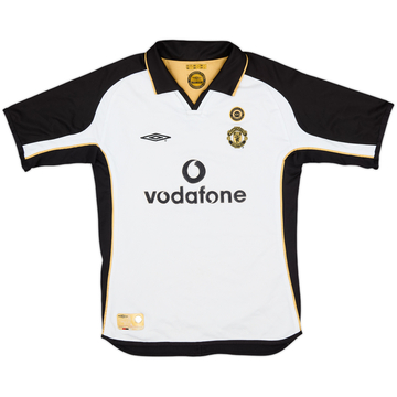 2001-02 Manchester United Centenary Away/Third Shirt - 8/10 - (M.Boys)