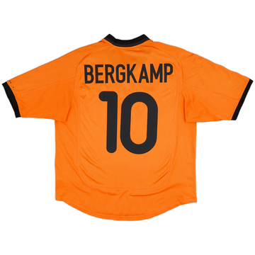 2000-02 Netherlands Home Shirt Bergkamp #10 - 8/10 - (XL)