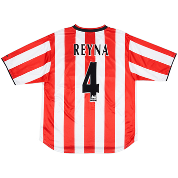 2000-02 Sunderland Home Shirt Reyna #4 - 8/10 - (XL)