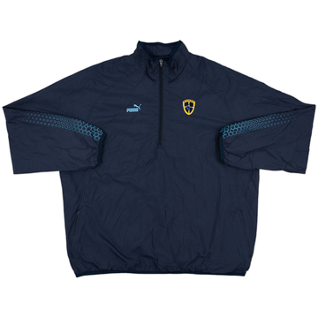 2003-04 Cardiff Puma 1/4 Zip Track Jacket - 8/10 - (XXL)