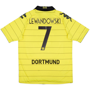 2010-11 Borussia Dortmund Home Shirt Lewandowski #7 - 5/10 - (L)