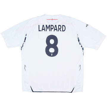 2007-09 England Home Shirt Lampard #8 (XXL)