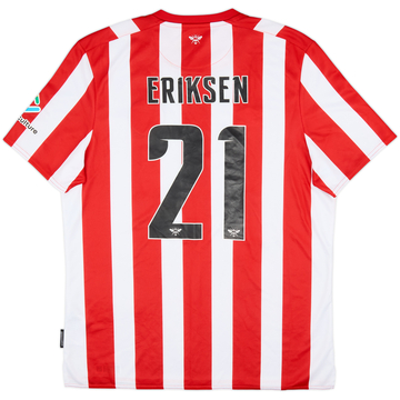 2021-23 Brentford Home Shirt Eriksen #21 (XL)