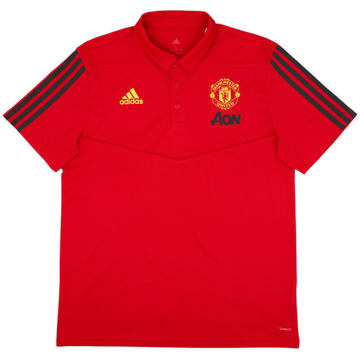 2019-20 Manchester United adidas Polo Shirt - 9/10 - (L)