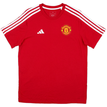 2023-24 Manchester United adidas Cotton Tee - 8/10 - (M)