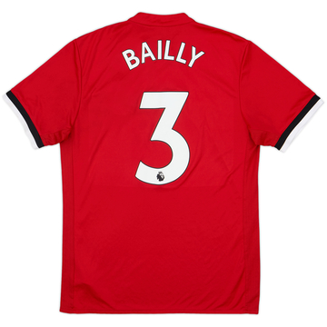 2017-18 Manchester United Home Shirt Bailly #3 - 8/10 - (M)