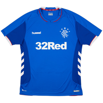 2018-19 Rangers Home Shirt - 9/10 - (XL)