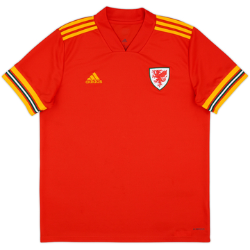 2020-21 Wales Home Shirt - 9/10 - (L)