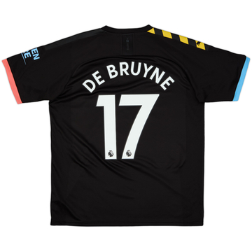 2019-20 Manchester City Away Shirt De Bruyne #17 - 9/10 - (L)
