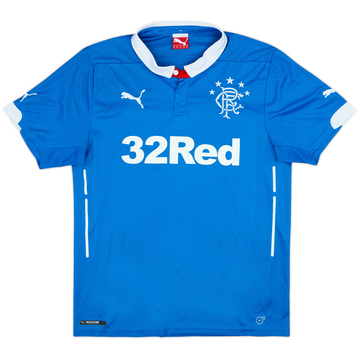 2014-15 Rangers Home Shirt - 8/10 - (M)