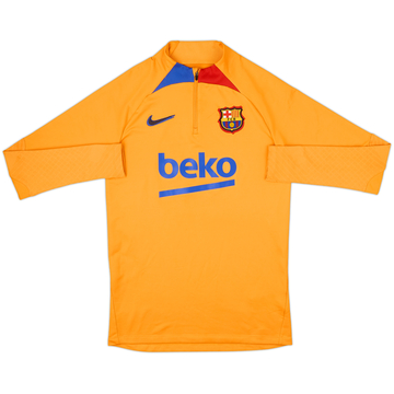2022-23 Barcelona Nike 1/4 Zip Training Top - 7/10 - (S)