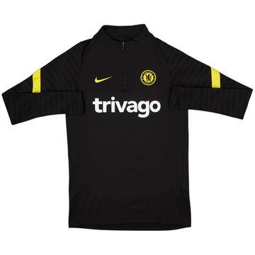 2021-22 Chelsea Nike 1/4 Zip Training Top - 7/10 - (S)