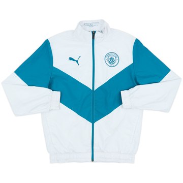 2021-22 Manchester City Puma Track Jacket - 8/10 - (L.Boys)