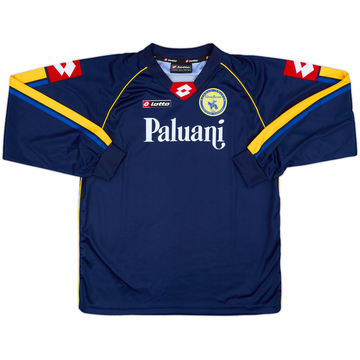 2004-05 Chievo Verona Lotto Scuola Calcio Training L/S Shirt - 9/10 - (XL.Boys)