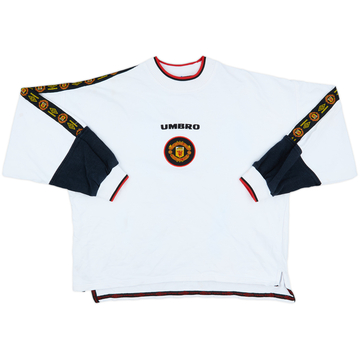 1996-97 Manchester United Umbro Sweat Top - 6/10 - (XL)