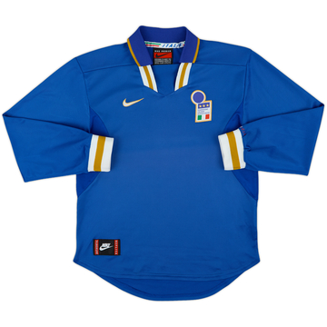 1996-97 Italy Home L/S Shirt - 9/10 - (S)
