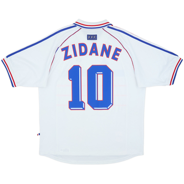 1998 France Away Shirt Zidane #10 - 8/10 - (L)