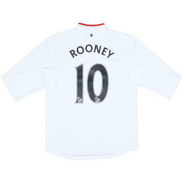2012-14 Manchester United Away L/S Shirt Rooney #10 - 7/10 - (M)