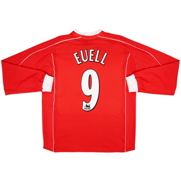 2002-03 Charlton Home L/S Shirt Euell #9 - 10/10 - (L)