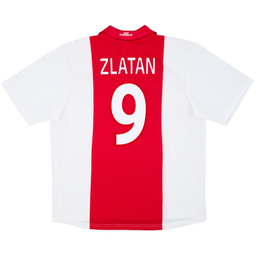 2001-02 Ajax Home Shirt Zlatan #9 - 10/10 - (L)