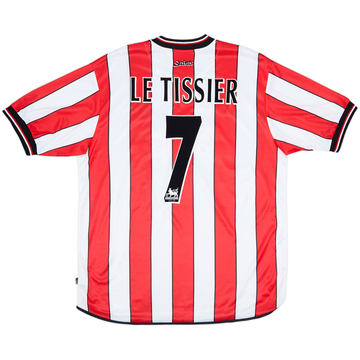 2001-03 Southampton Home Shirt Le Tissier #7 - 6/10 - (XXL)