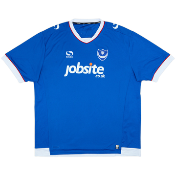 2016-17 Portsmouth Home Shirt - 8/10 - (4XL)
