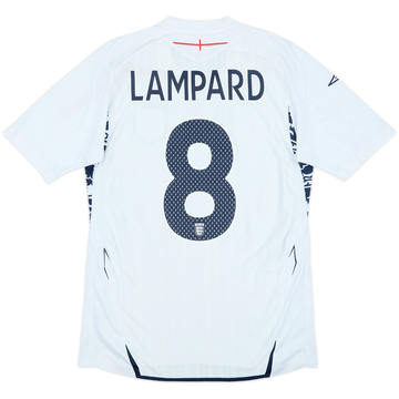 2007-09 England Home Shirt Lampard #8 - 5/10 - (S)