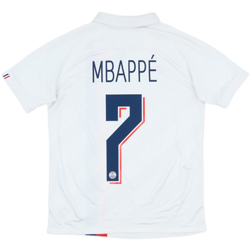2019-20 Paris Saint-Germain Third Shirt Mbappe #7 - 7/10 - (XL.Boys)