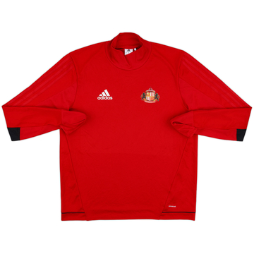 2017-18 Sunderland adidas Drill Top - 9/10 - (L)