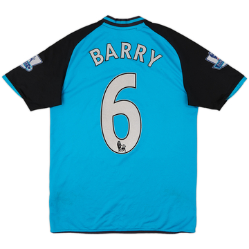 2008-09 Aston Villa Away Shirt Barry #6 - 6/10 - (XL.Boys)
