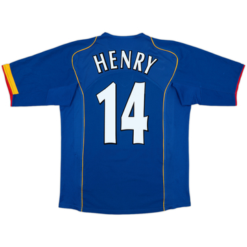 2004-06 Arsenal Away Shirt Henry #14 - 6/10 - (M)