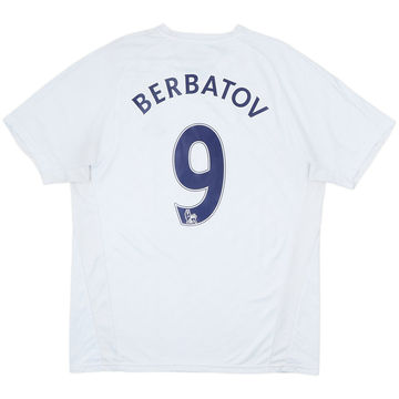 2007-08 Tottenham Home Shirt Berbatov #9 - 8/10 - (XL)