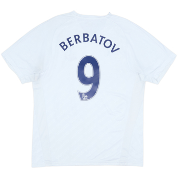 2007-08 Tottenham Home Shirt Berbatov #9 - 6/10 - (XL)
