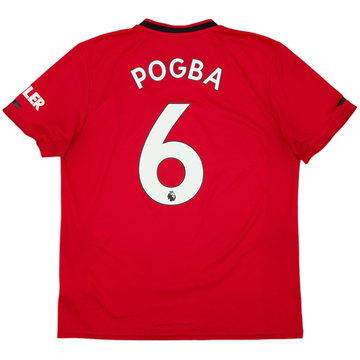 2019-20 Manchester United Home Shirt Pogba #6 - 6/10 - (L)