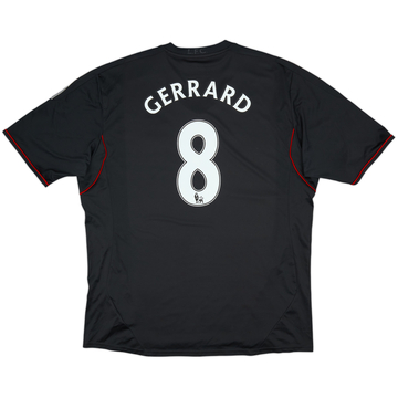 2011-12 Liverpool Away Shirt Gerrard #8 - 6/10 - (XXL)