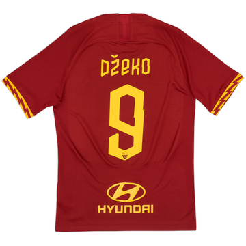 2019-20 Roma Home Shirt Dzeko #9 - 8/10 - (S)