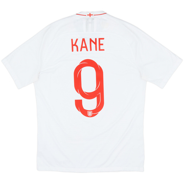 2018-19 England Authentic Home Shirt Kane #9 - 7/10 - (M)